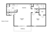 1 Bedroom Floor Plan